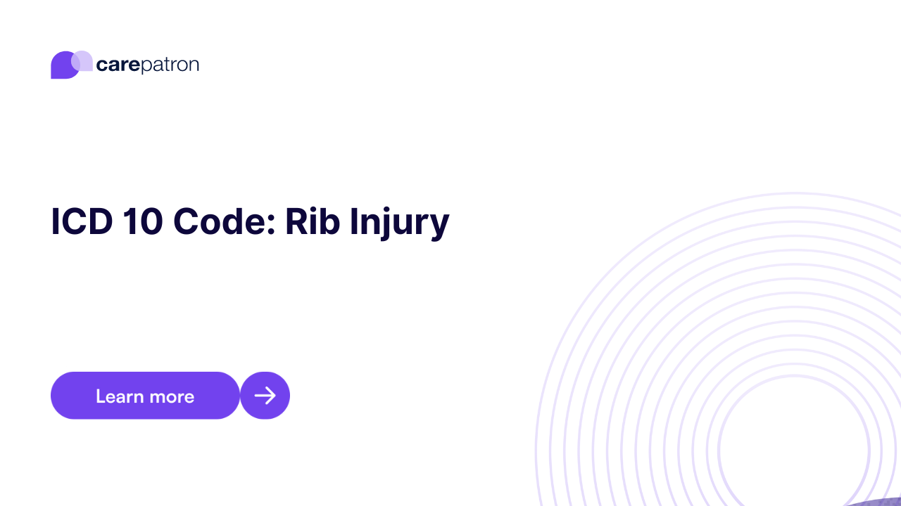 Rib Injury ICD10CM Codes 2023